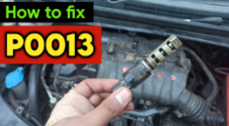 The P0013 code Exhaust “B” Camshaft Position Actuator Circuit Open Bank 1
