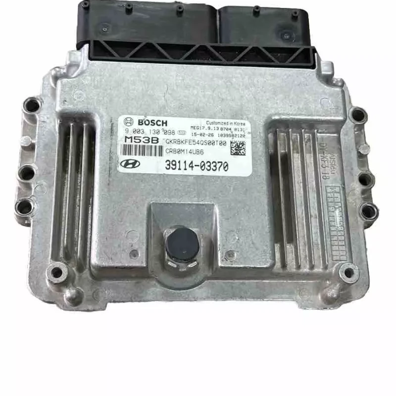 39114-03370 HYUNDAI ACCENT ENGINE CONTROL UNIT/ECU 2016 9 003 130 098 M53B (39114-03370) Korea