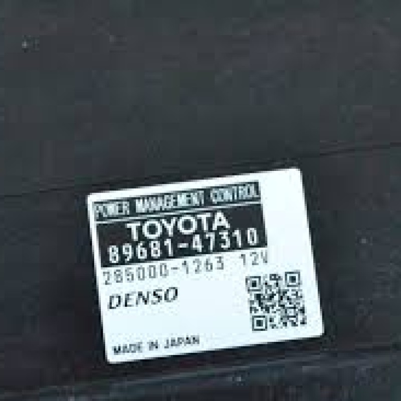 2012 Prius ZVW30 (3) power management Computer 89681-47310