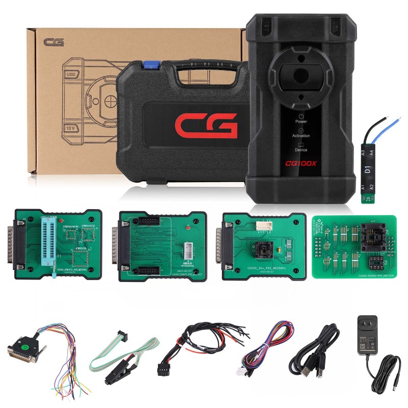 CGDI CG100X 2024 version  New Generation Programmer for Airbag Reset Mileage Adjustment and Chip Reading and free software download