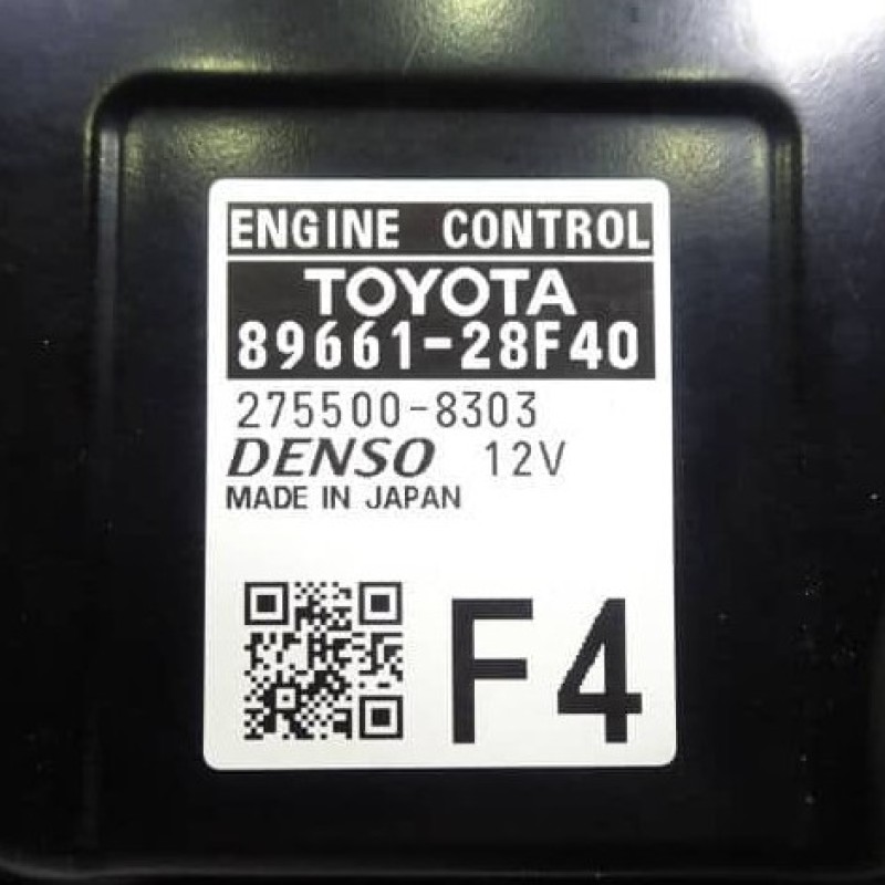 89661-28F40 Voxy DBA-ZRR80G Engine main Computer /controler / ECU 3ZRFAE 3ZRFAE - F4 8966128F40