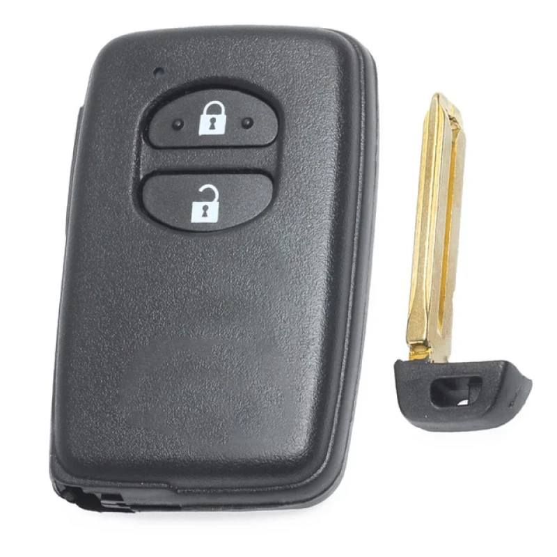 89904-47170 Toyota Aqua 2 Buttons Smart Key 314MHz Black Cover push remote