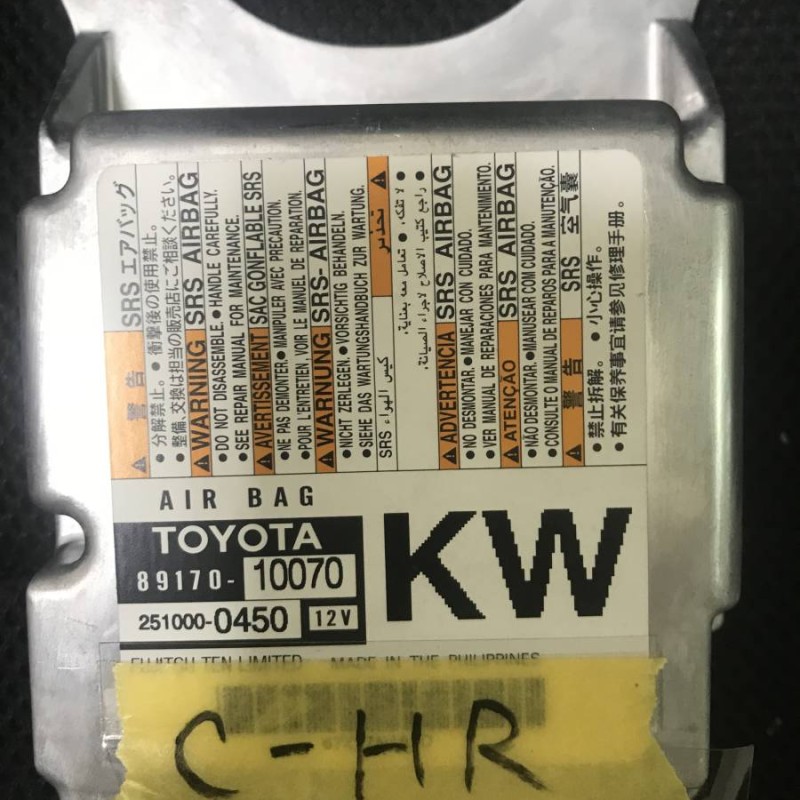89170-10070/C-HR HV ZYX10 airbag computer repair with guarantee!!!!