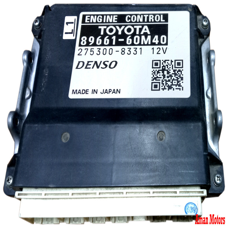 89661-60M40 New Toyota land cruiser Prado Genuine OEM Computer Engine Control 8966160M40 275300-8331 L1 Japan