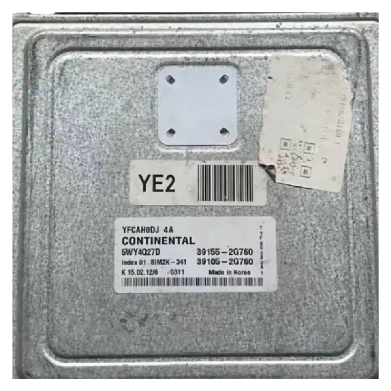 ECM Engine Control Module For Hyundai IX35 39155-2G760 39106-2G760