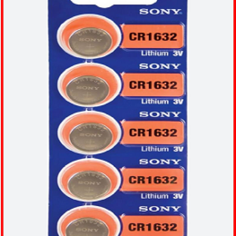 10 peace lot Sony cr battery 1632 Car key & smart key Remote battery