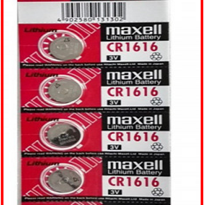 20 peace lot Maxell battery 1616 Car key & smart key Remote battery