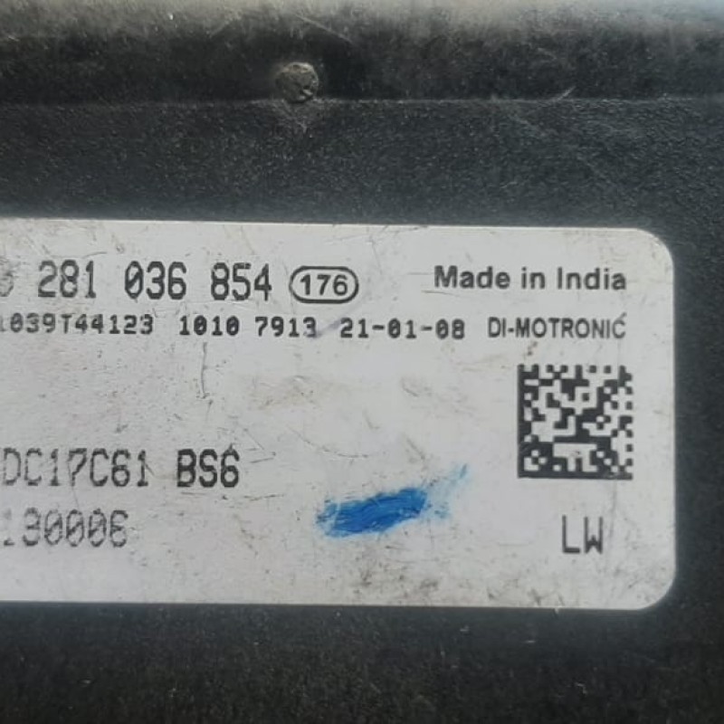 Supro jeeto ape bs6 alfa porter Engine Control Unit (281 036 854) Madin India
