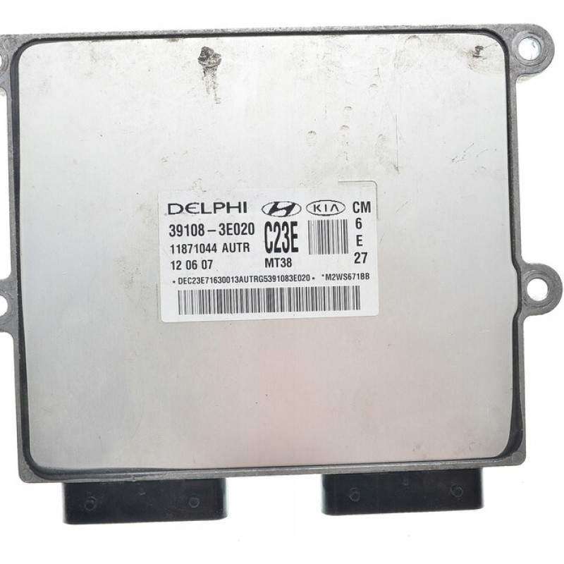 ECU ENGINE CONTROLLER HYUNDAI SANTA FE 39108-3E020, 391083E020, 11870441 ATSX