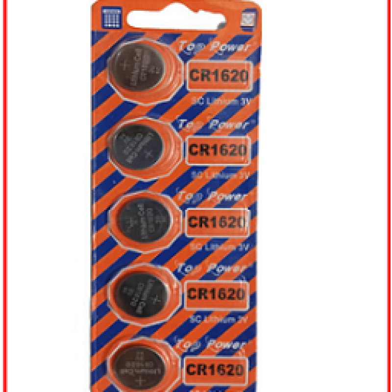 5 peace lot Top Power battery 1620 Car key & smart key Remote battery