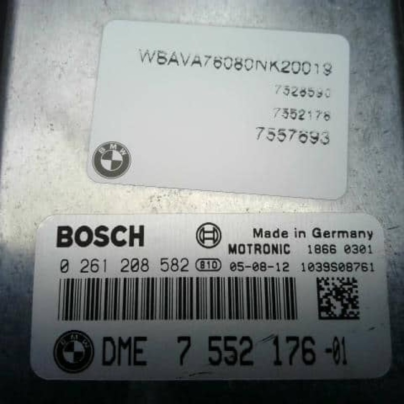 Engine Control Unit BMW 3 Series 2005 ABA-VA20 1039S08761