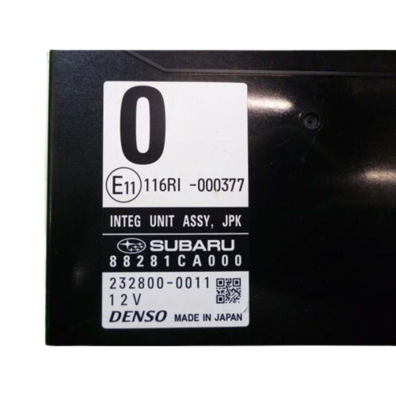 Fuse Box SUBARU BRZ 2012 DBA-ZC6/232800-0011/88281CA000