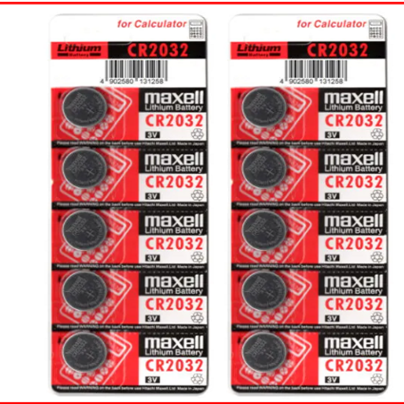 10 peace lot Maxell battery 2032 Car key & smart key Remote battery