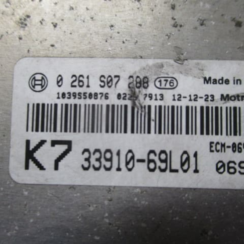 33910-69L01 Suzuki Swift Engine Control Unit / ECU K7 ZC72S K12B