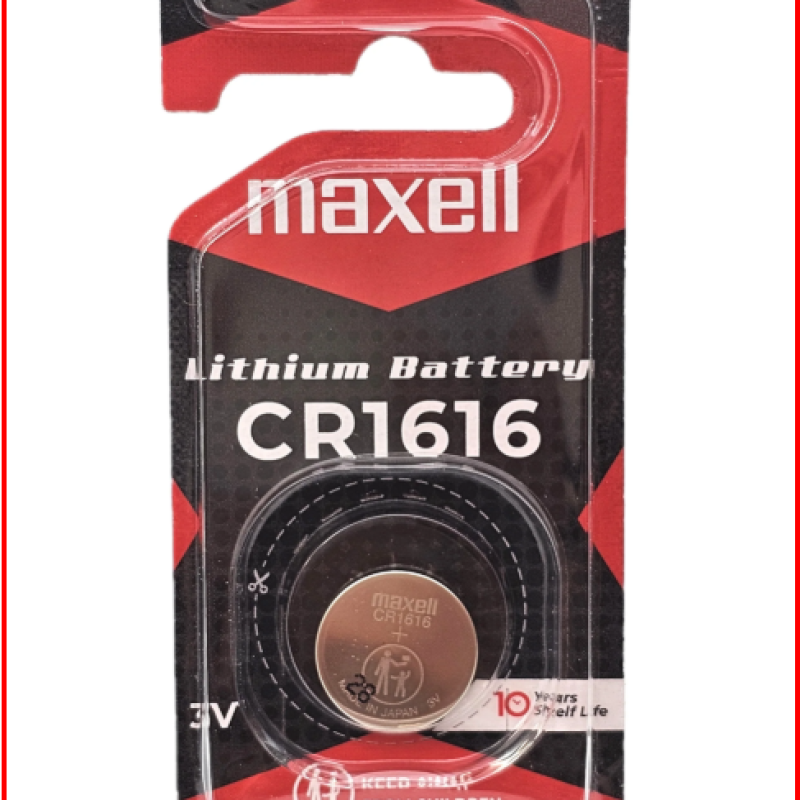 10 peace lot Maxell battery 1616 Car key & smart key Remote battery