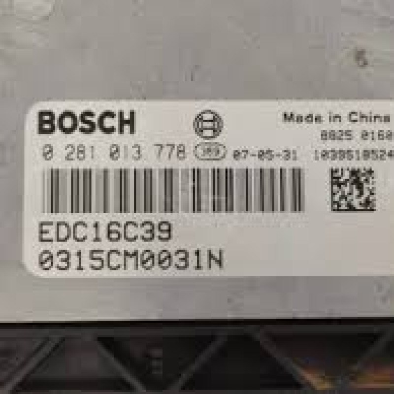 Engine Control Unit Mahindra Roxor Scorpio  EDC16C39  0315CM0031N 0281013778