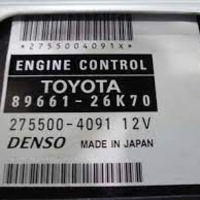 Engine Control Unit TOYOTA Regius ace 2012 CBF-TRH200V 89661-26K70