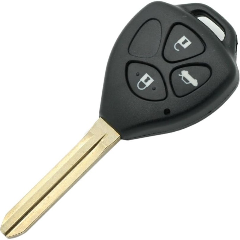3 Button Remote Key Cover For Toyota Camry Auto Key 2013 Car Key Shell Silicon Case