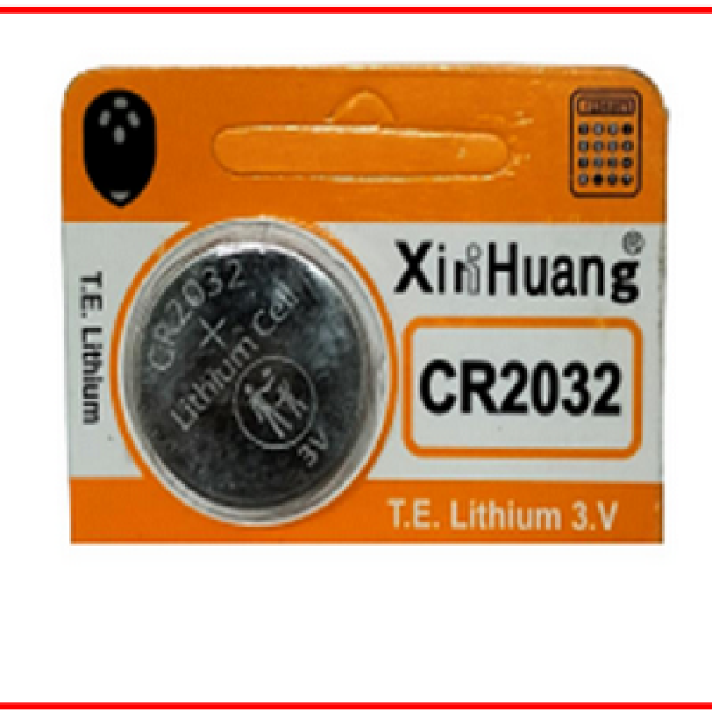 1 peace lot Xin Huang battery 2032 Car key & smart key Remote battery