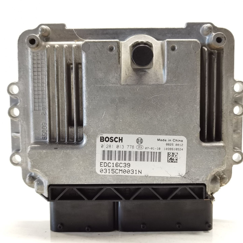 Engine Control Unit Mahindra Roxor Scorpio  EDC16C39  0315CM0031N 0281013778